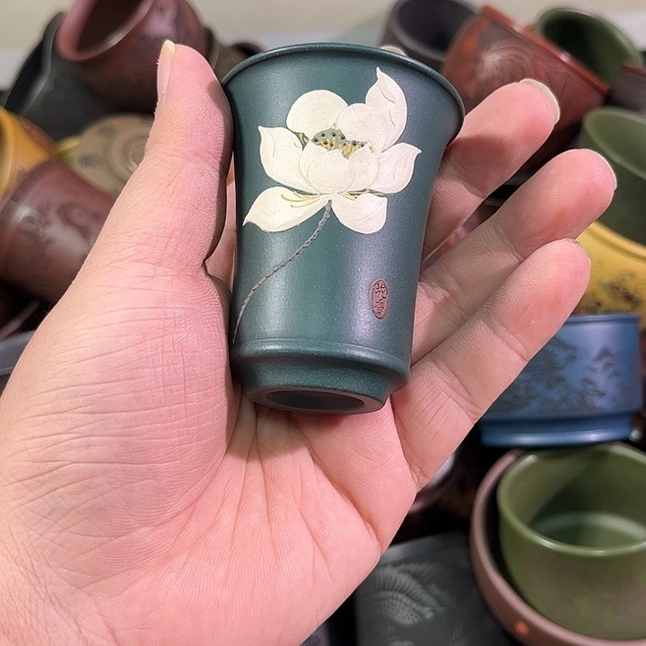 茶杯紫砂全手工紫砂主人杯