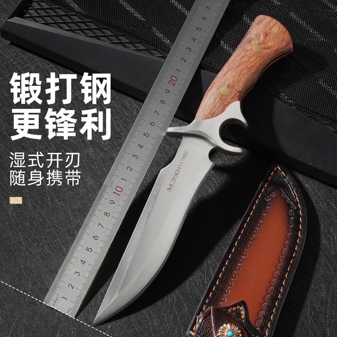 游鸢二代多功能户外求生刀高硬度防身小刀锋利耐用野营工具便携