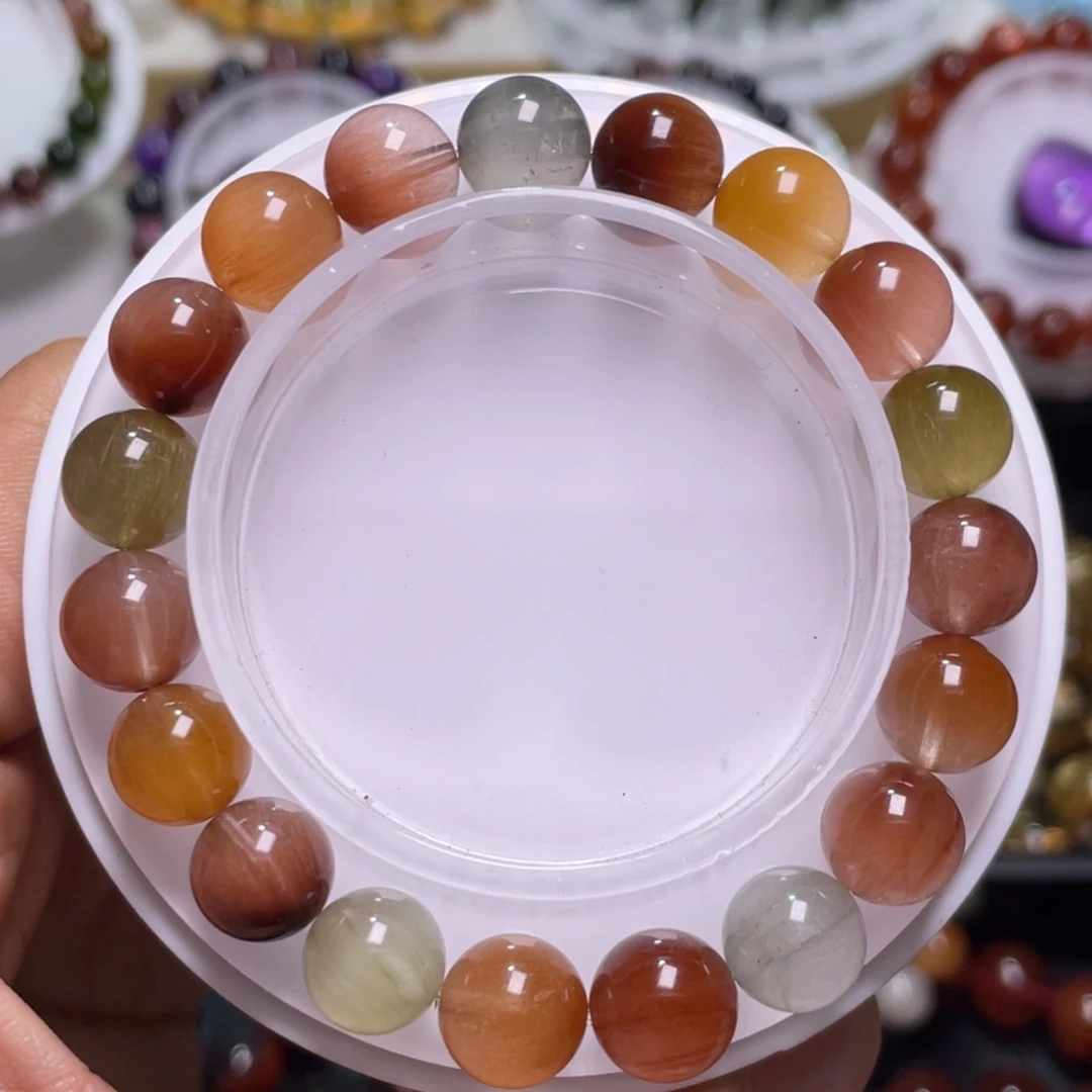 水晶手链未镶嵌兔毛