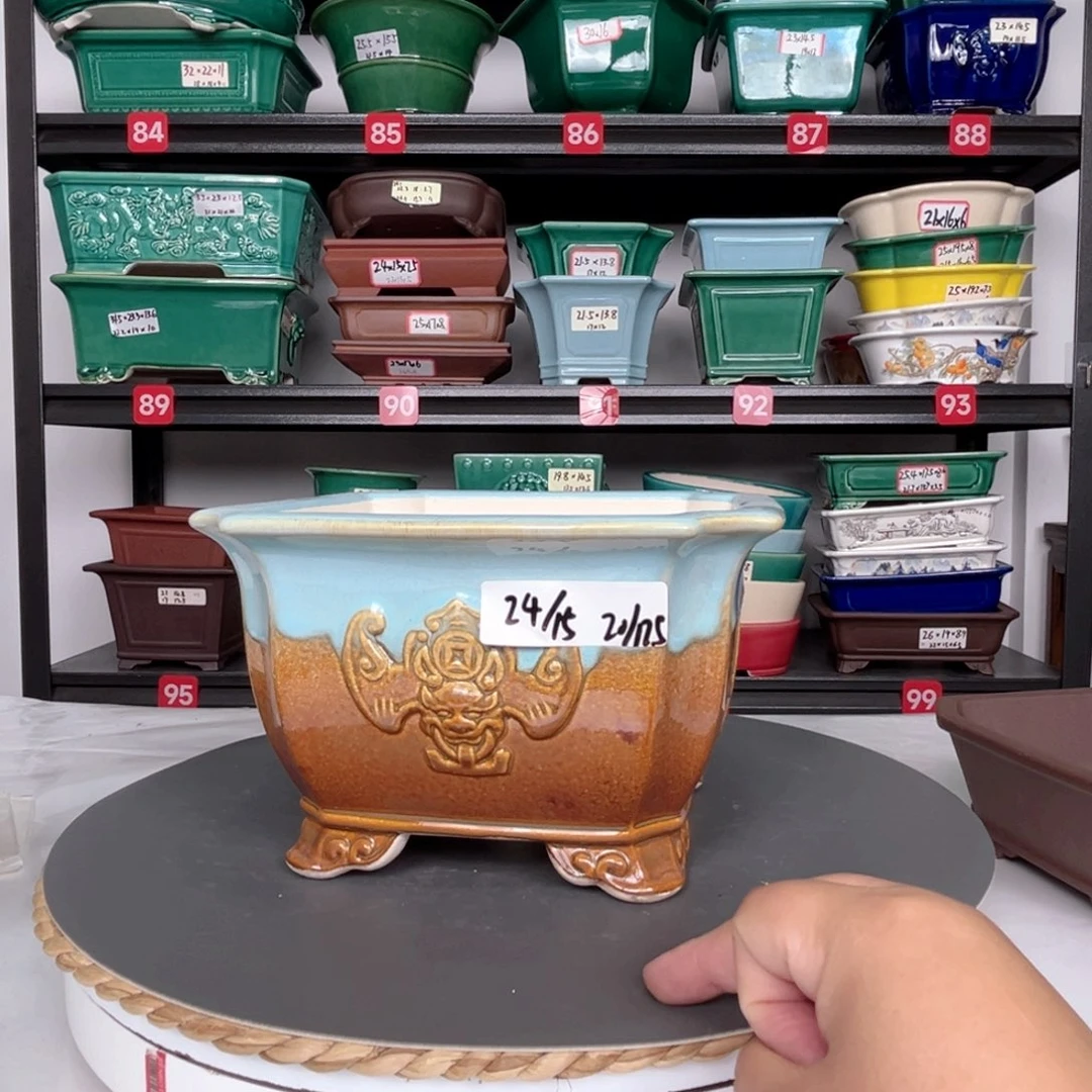 宜兴紫砂花盆链接