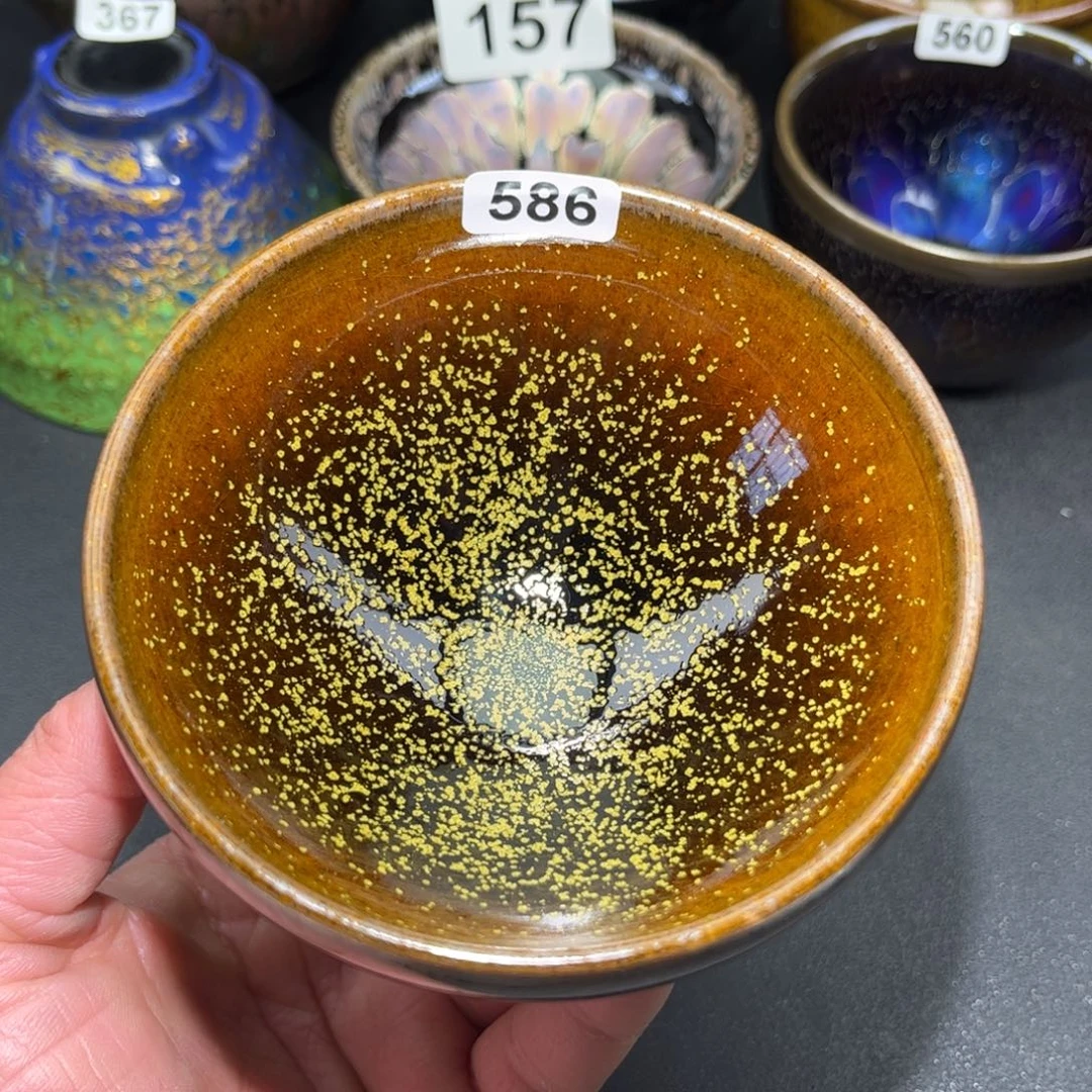 茶盏586 建盏单盏太好看了吧……