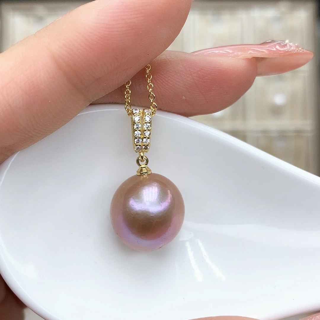 淡水珍珠合金颈饰