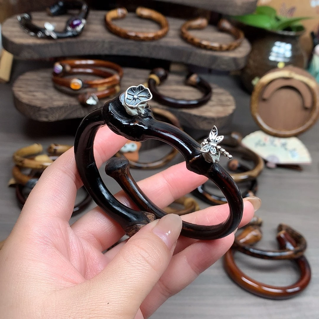 吊坠藤艺正节交错如意