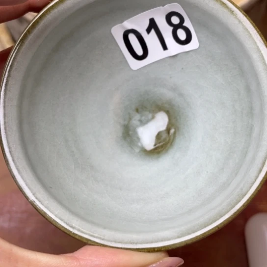 茶盏沐雨茶器柴烧主人杯