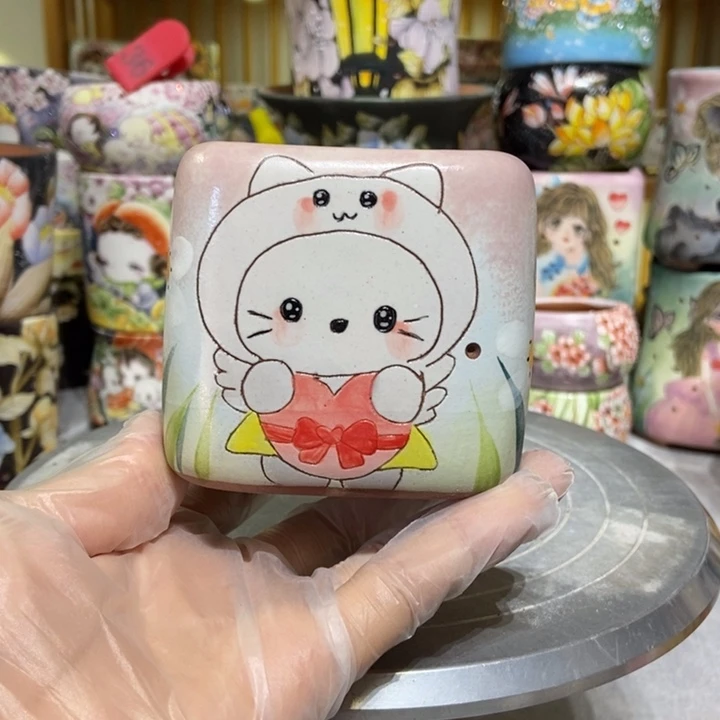 景德镇艺术手绘作品