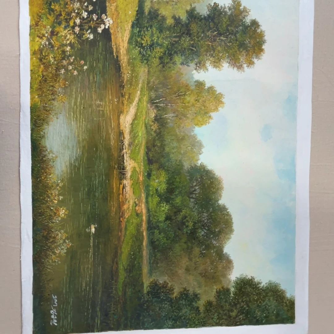 油画朝鲜艺术家作品