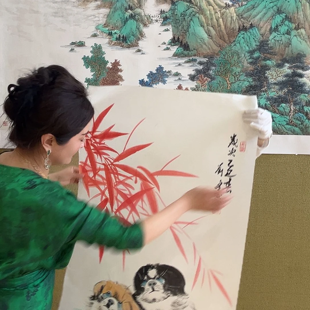 国画国画作品艺术家