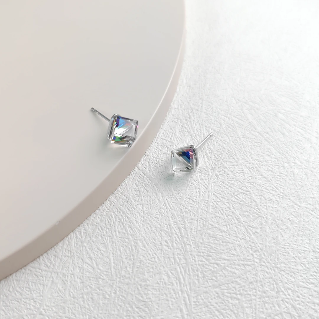 XUPING/旭平首饰 合金仿水晶耳饰 春日焕新耳钉 GDX X000692772