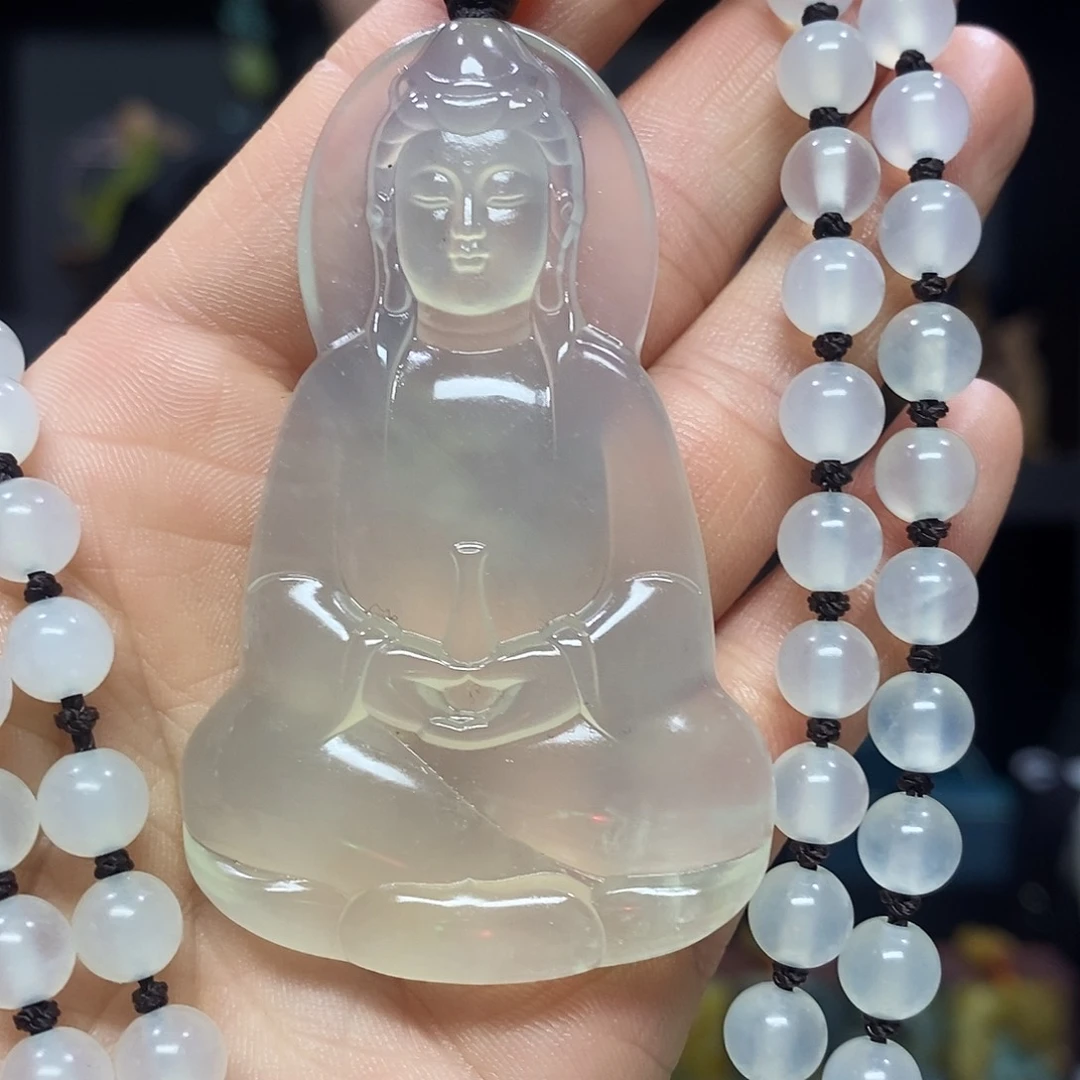 未镶嵌岫玉挂件吊坠