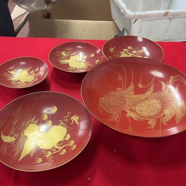 红****鱼中古回流老货品，老摆件123