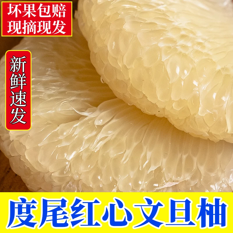 正宗福建度尾文旦柚红心柚子新鲜当季水果孕妇应季时令3斤装包邮