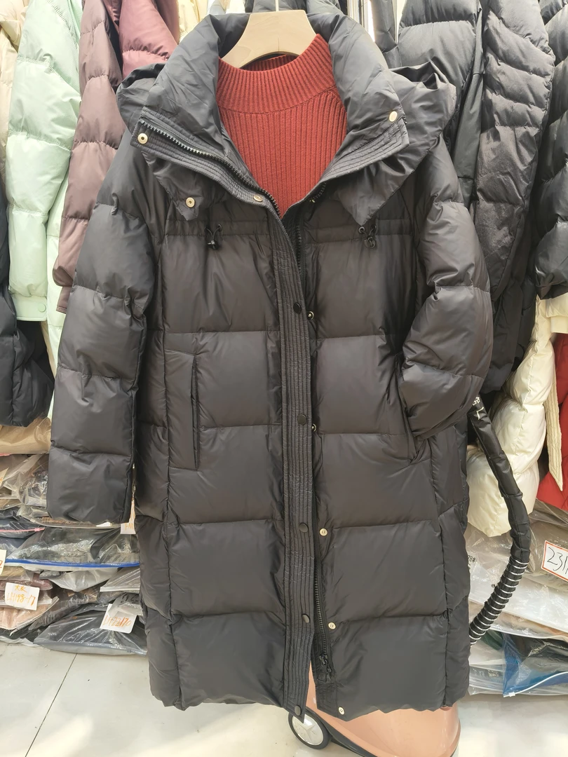 蘭卡休闲时尚长款羽绒服