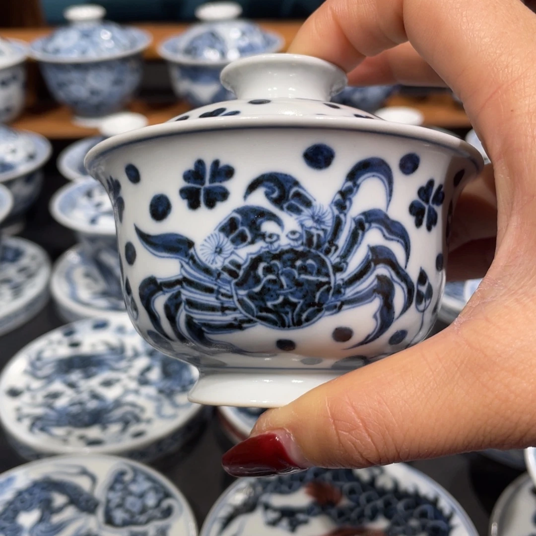 景德镇陶瓷手工手绘