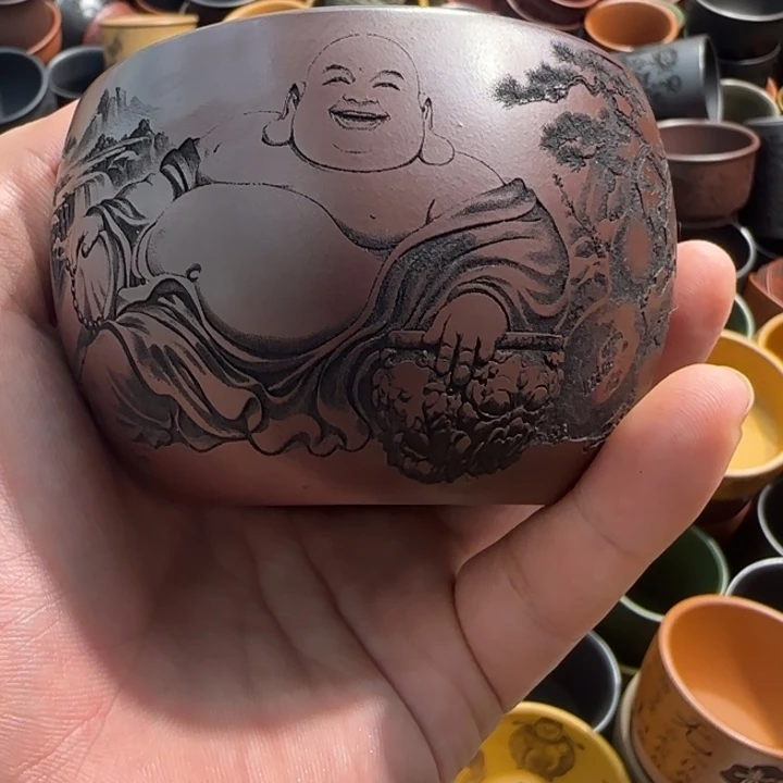 茶杯紫砂全手工制作工艺