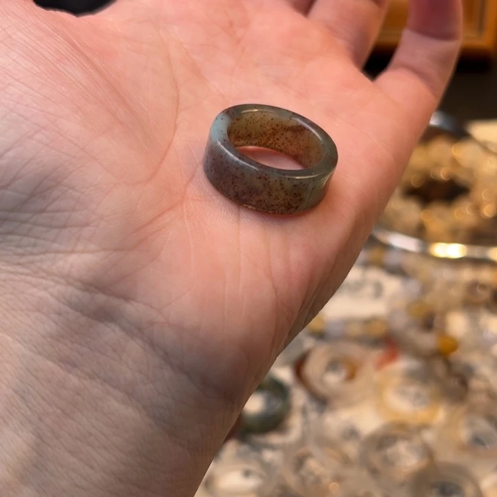 玛瑙/玉髓合金戒指30港17