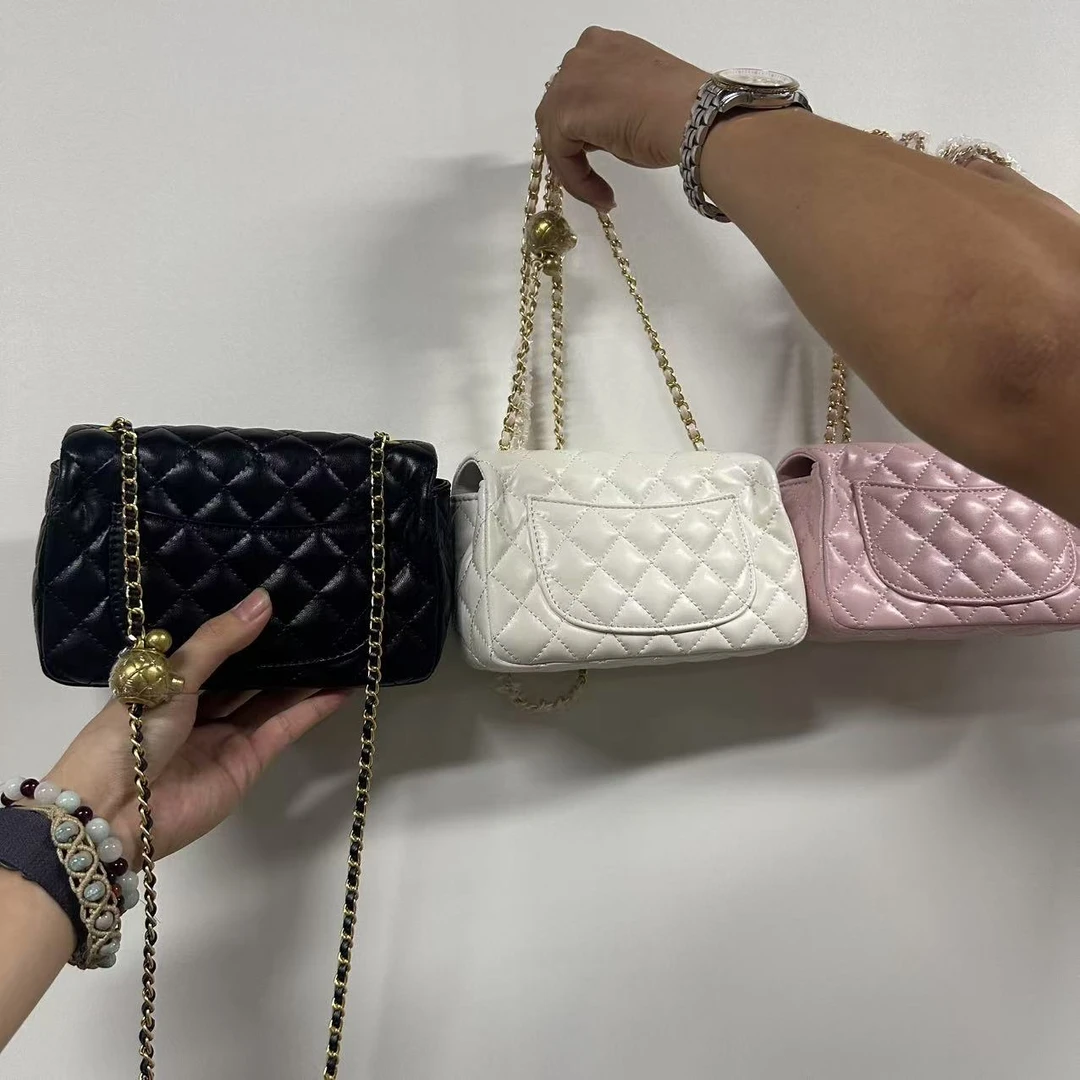 方胖子软胖软胖单肩手提包