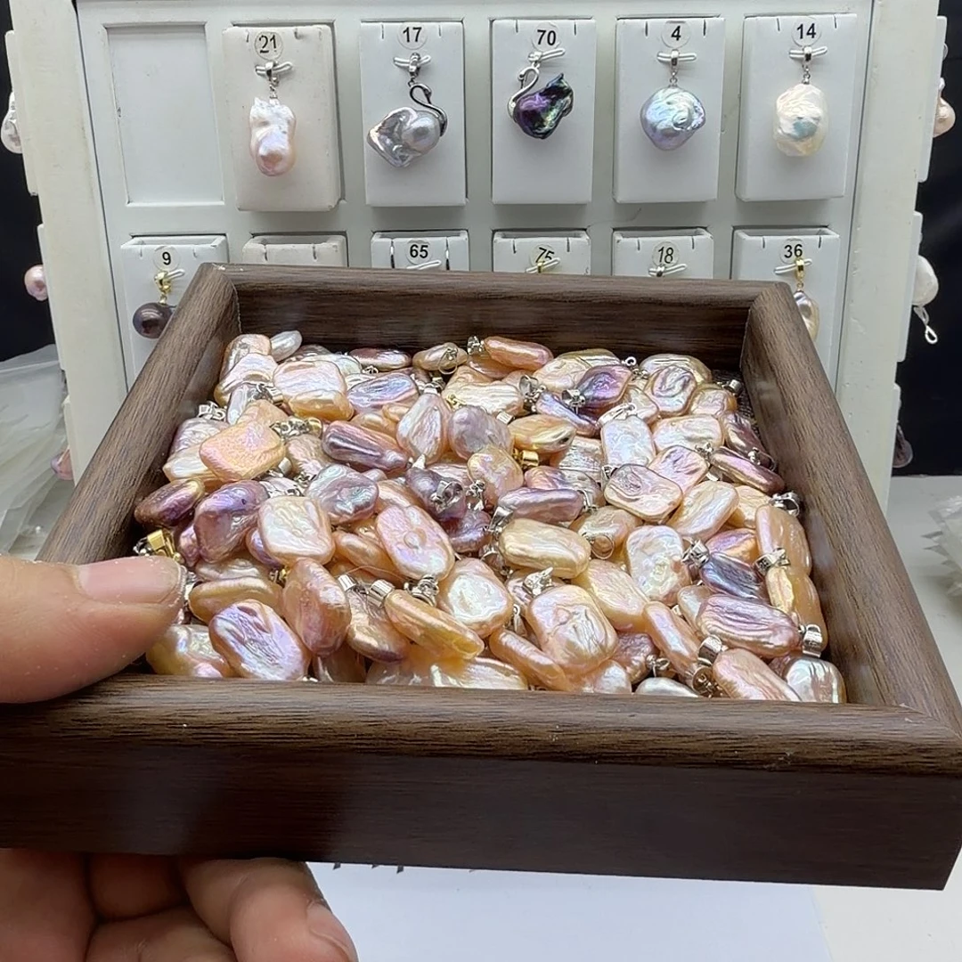 颈饰淡水珍珠合金