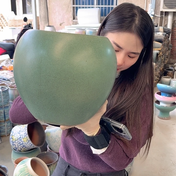 正品口19高23花盆……