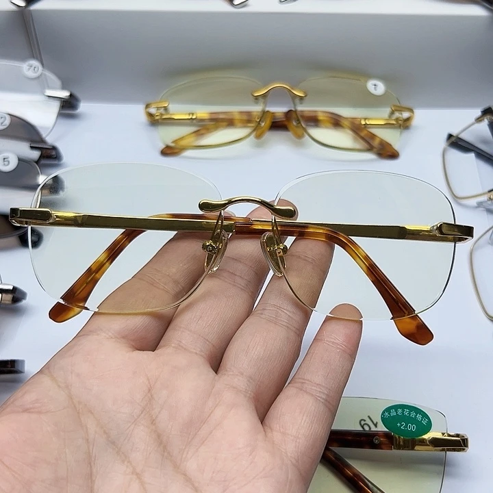无框款竹叶青大方圆