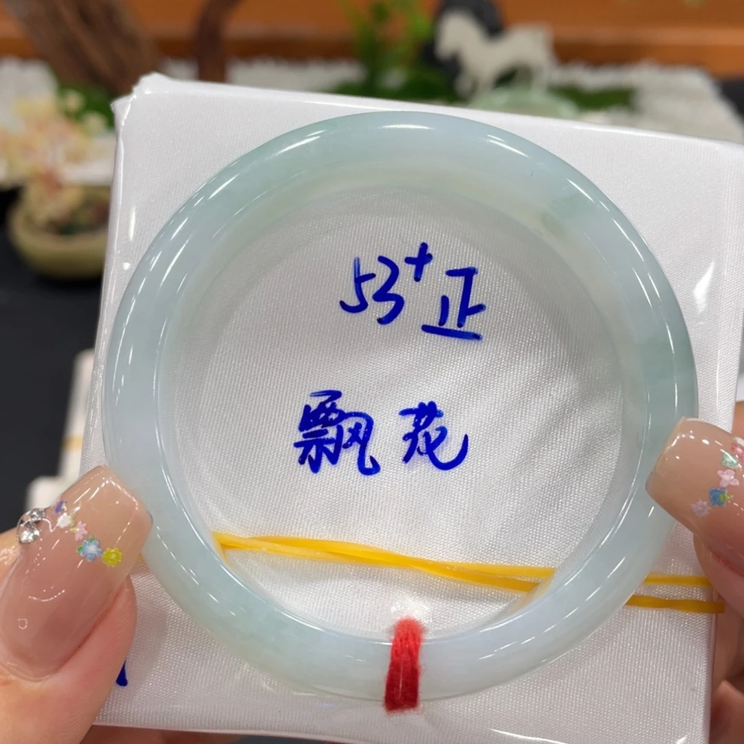 未镶嵌手镯翡翠天然缅甸翡翠A货手镯 66