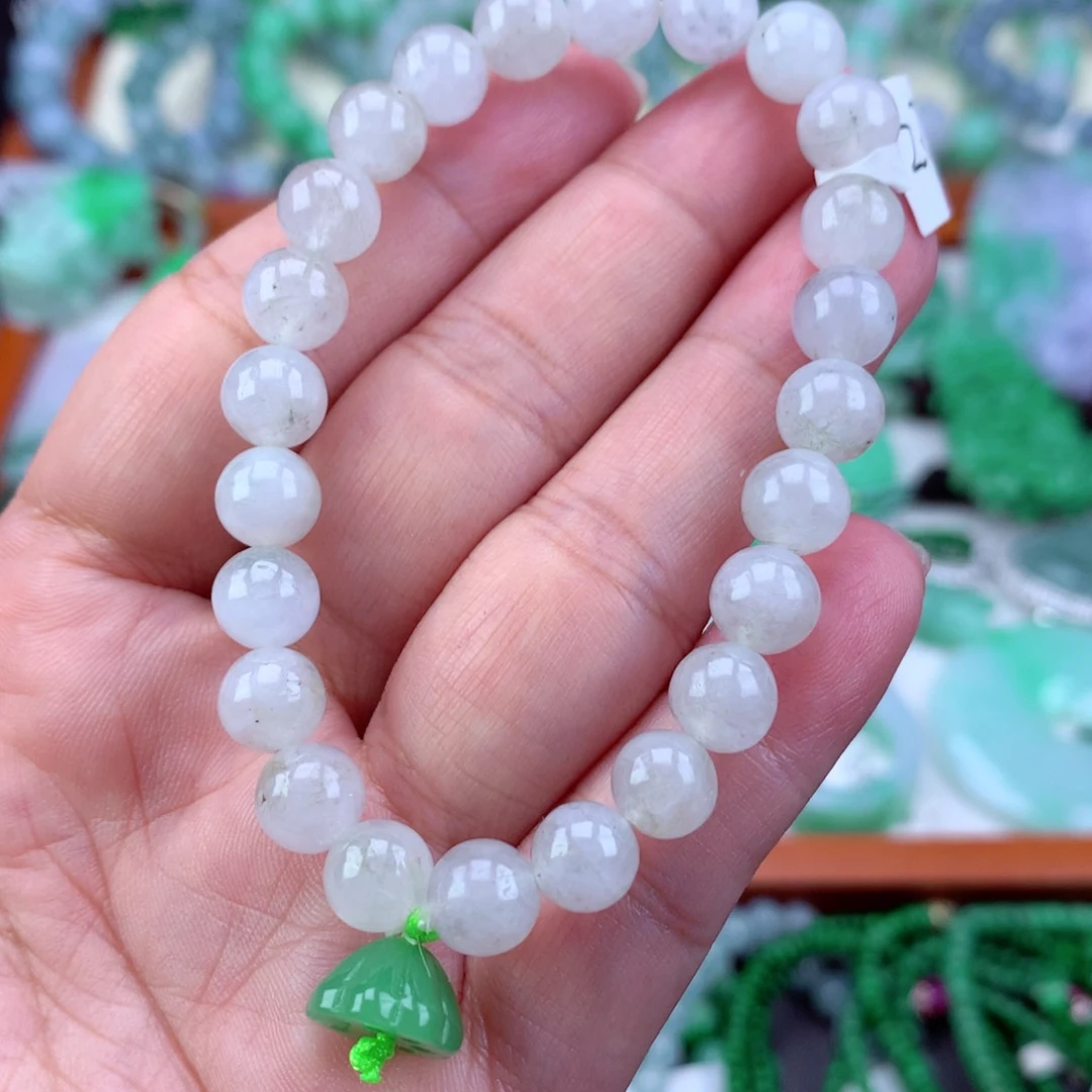 未镶嵌手链翡翠手串