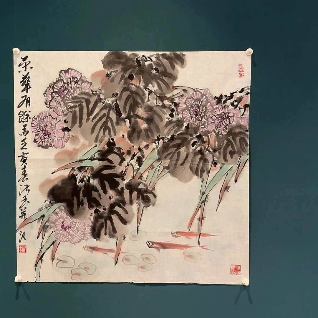 国画吴老师作品画作