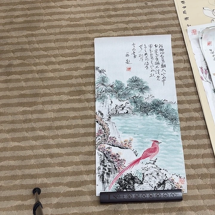 国画花鸟等多种形式