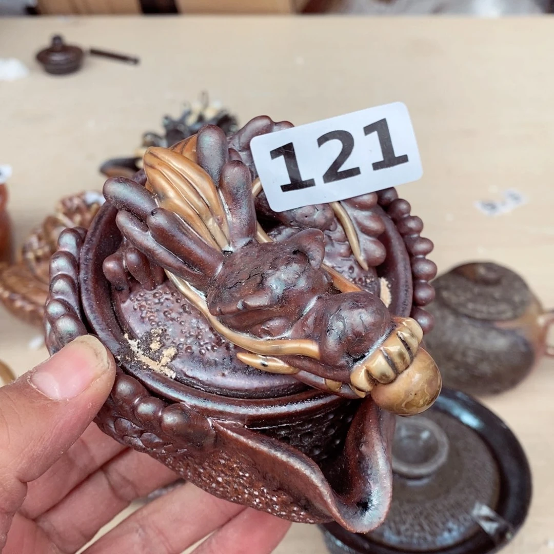 柴烧茶具陶瓷杯子