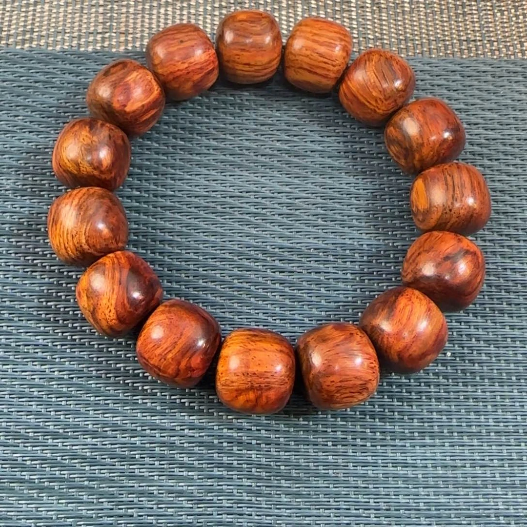 木棋海黄老康1516单圈手串