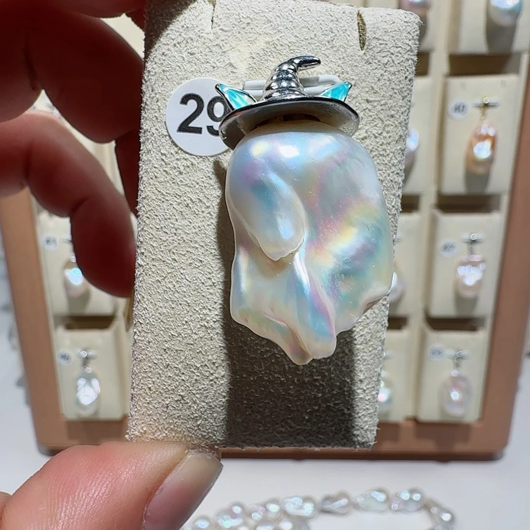 淡水珍珠颈饰合金