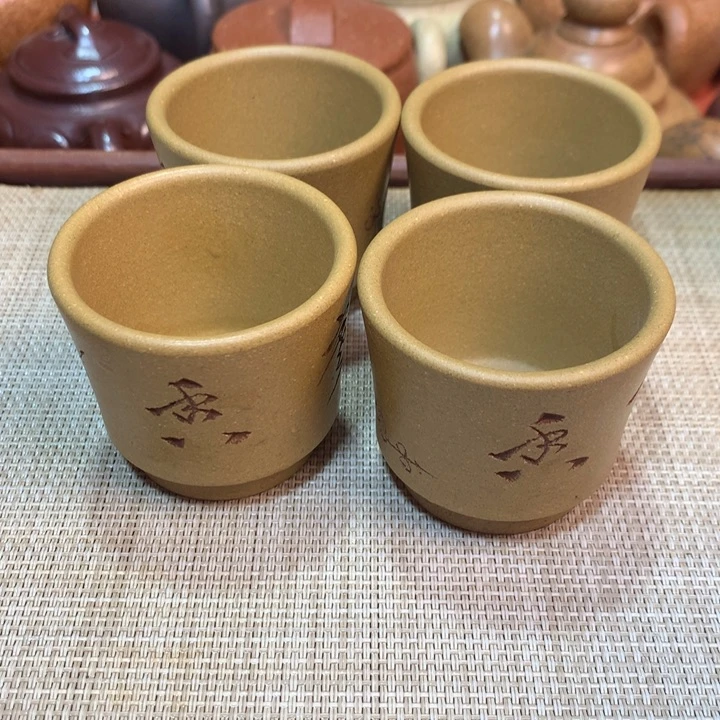紫砂茶壶宜兴原矿紫砂杯
