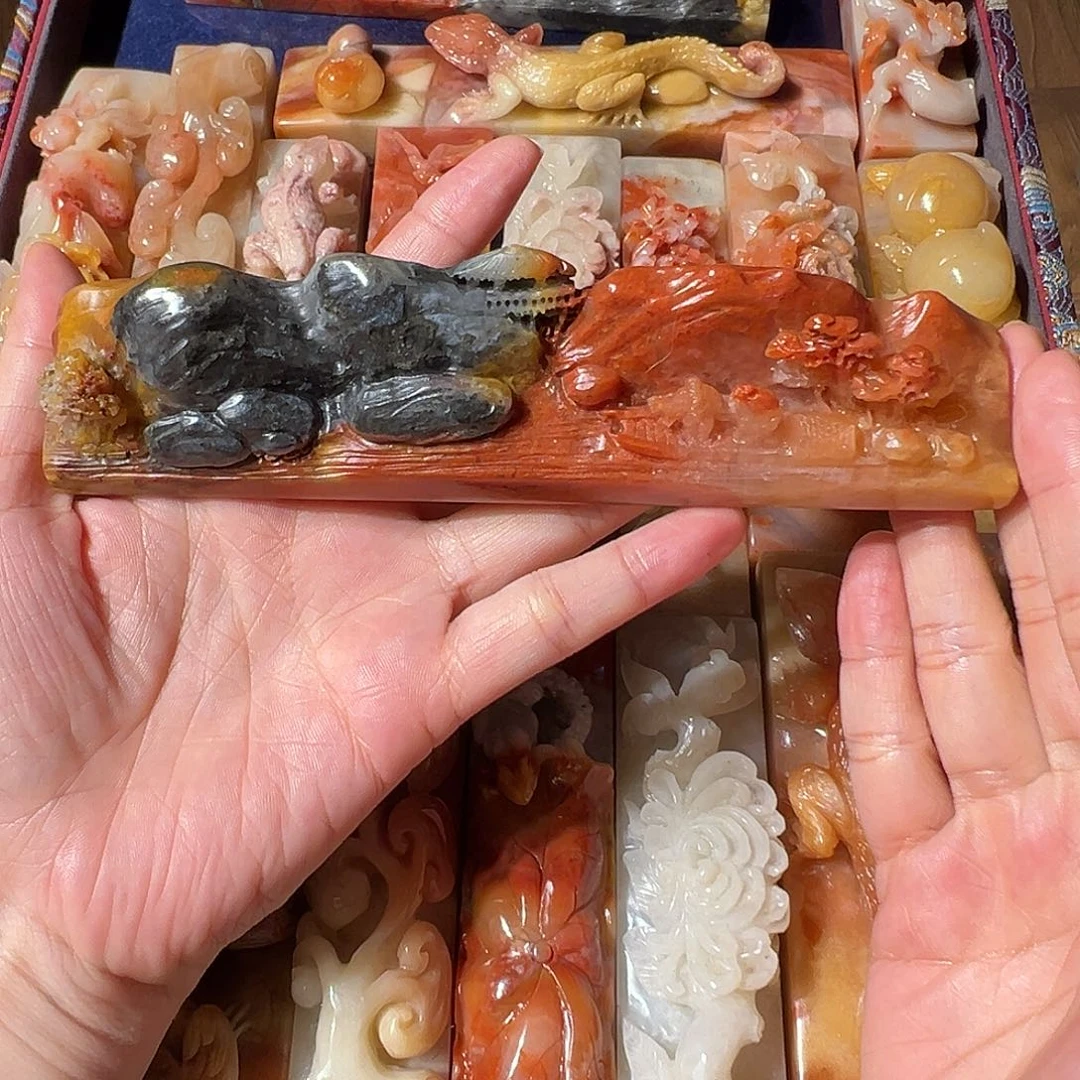 川***寿山石随机批发一个