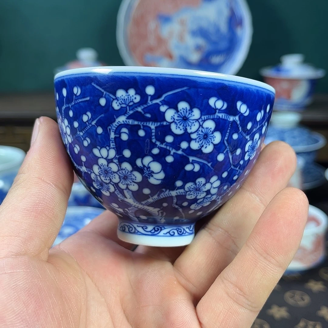 瓷片景德镇手工手绘