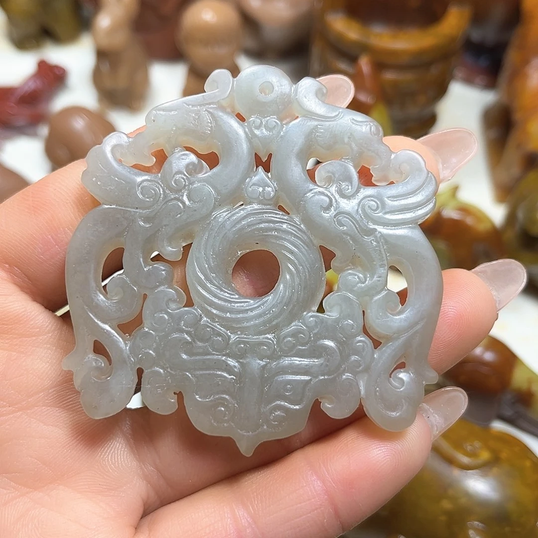 白玉菩提吊坠白玉菩提吊坠