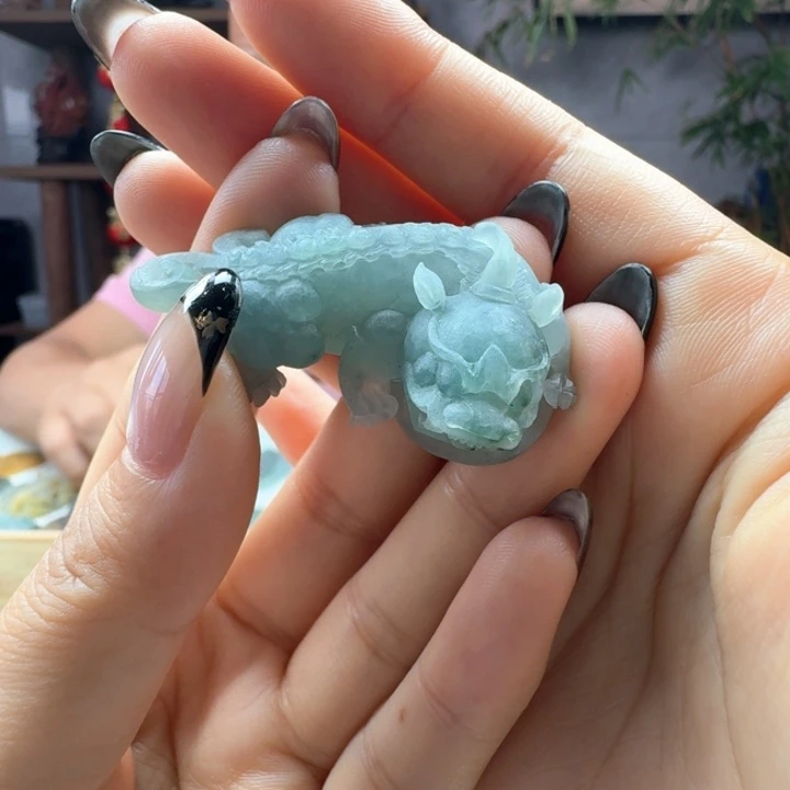 *****定制翡翠未镶嵌貔貅