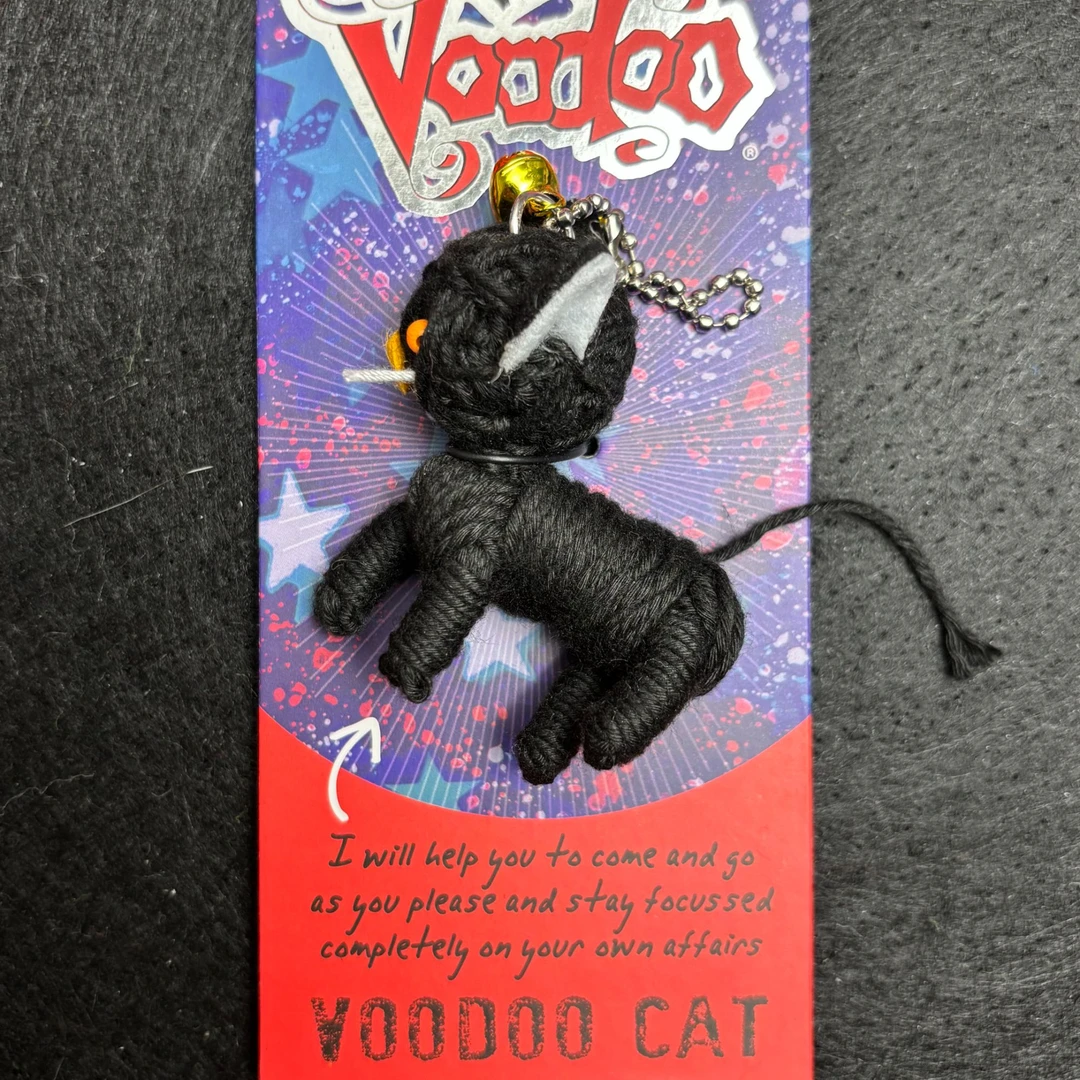 056小小猫迷你守护平安创意潮玩玩偶缠线娃娃玩偶挂件