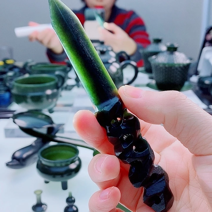 和田玉未镶嵌摆件