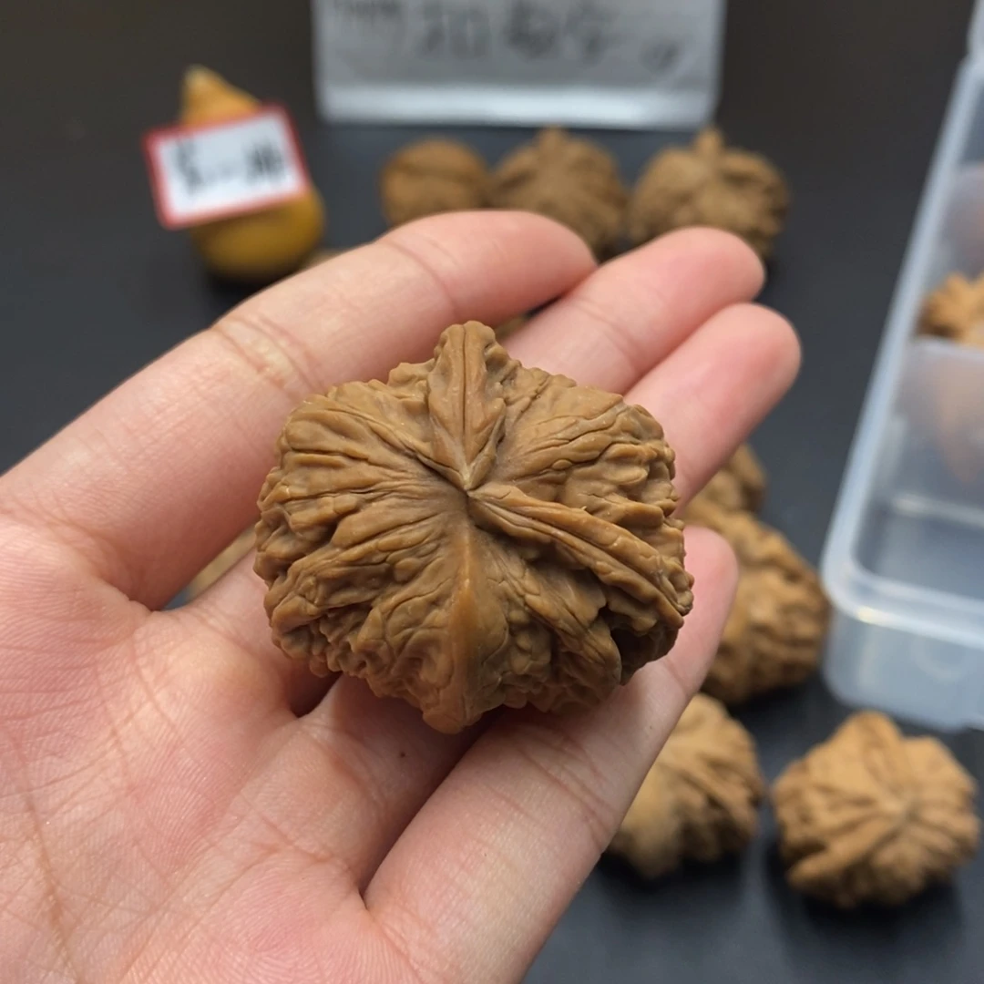 郭***店吊坠文玩核桃白狮子