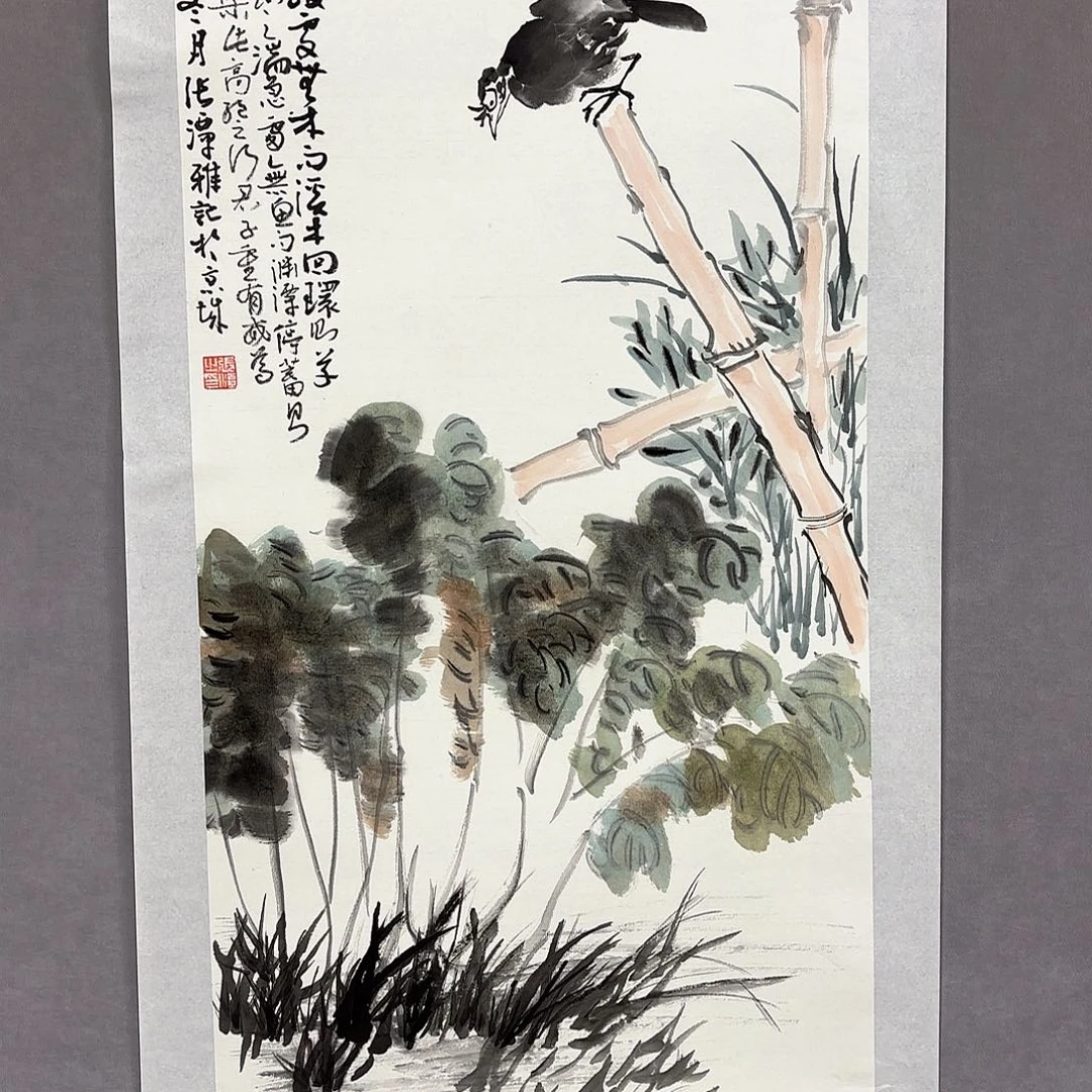 国画国画纯手绘作品请放心去藏