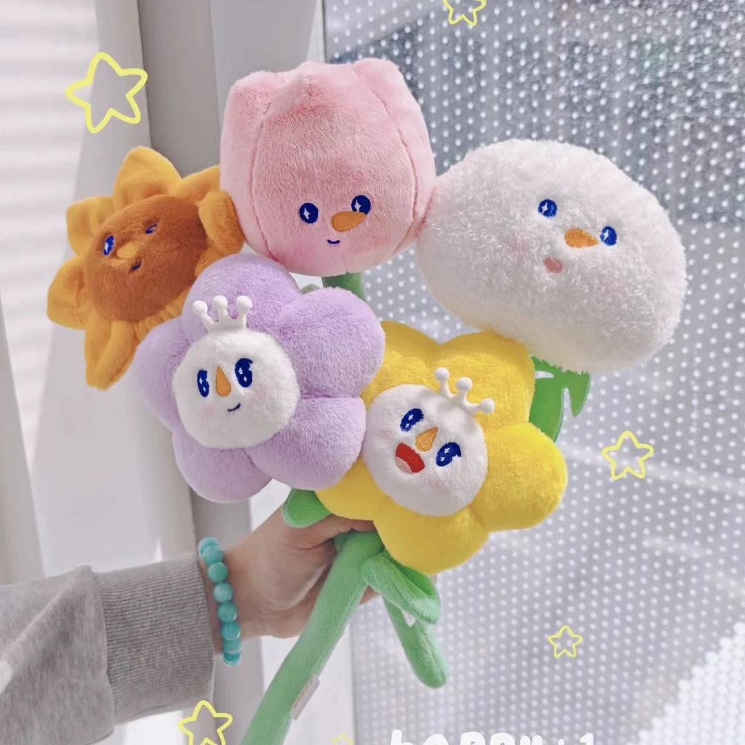 蜜雪冰城雪王毛绒花束玩偶可爱公仔女生礼物创意花束