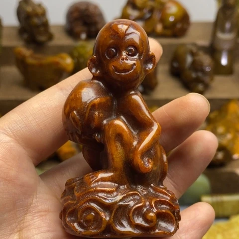 蛇纹石玉未镶嵌颈饰126