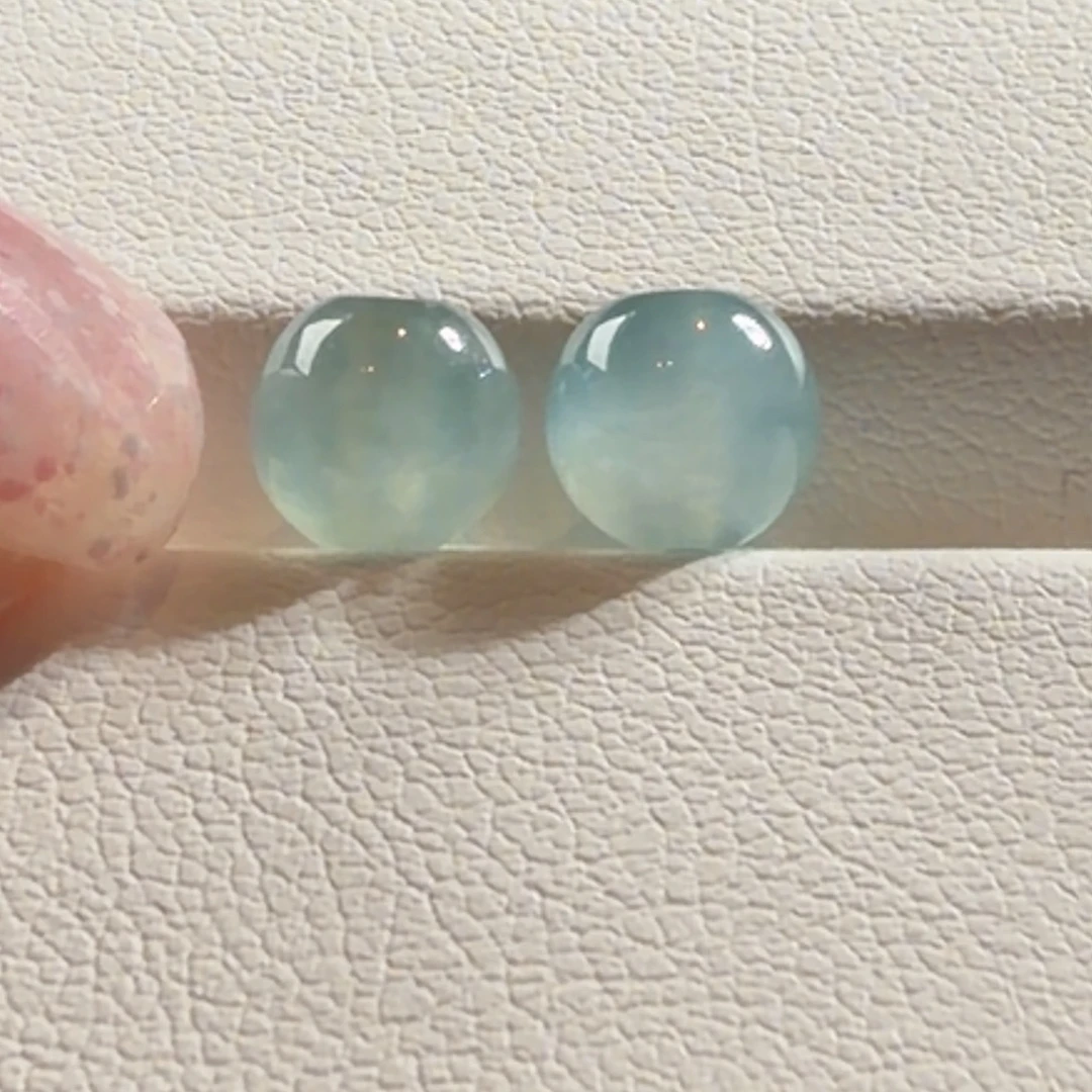 翡翠散珠翡翠看型珠6.9-7