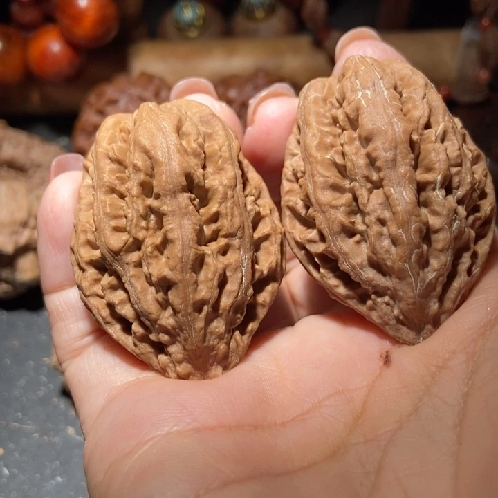 把件文玩核桃东北楸子小雪1