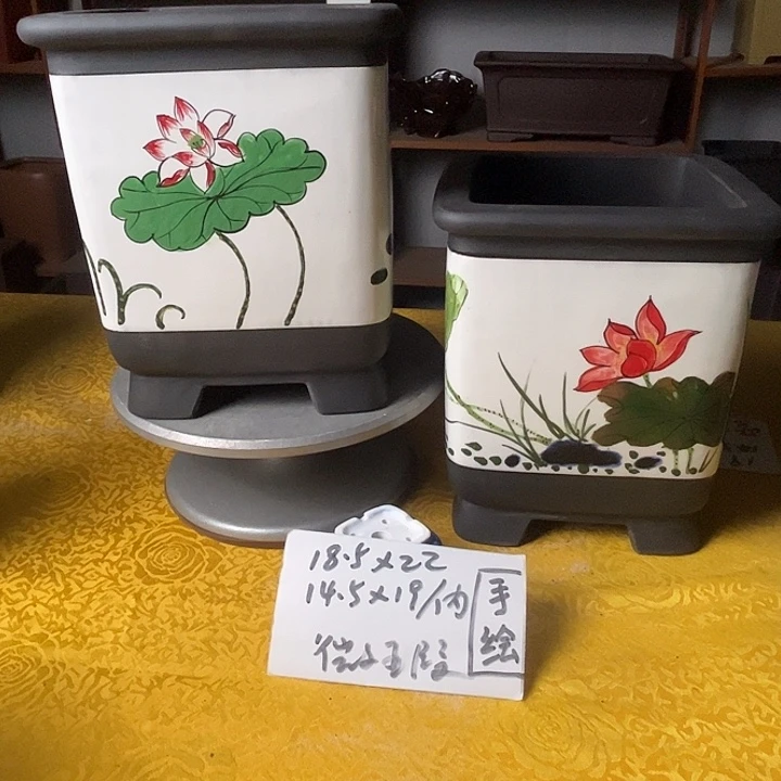 紫砂花盆紫砂花盆