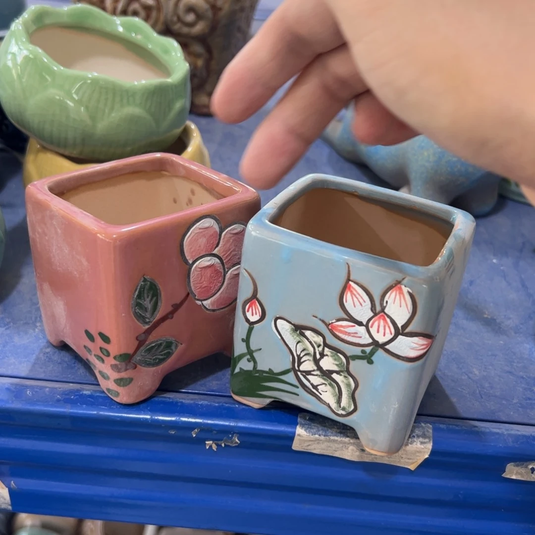 陶瓷多肉小花盆@@