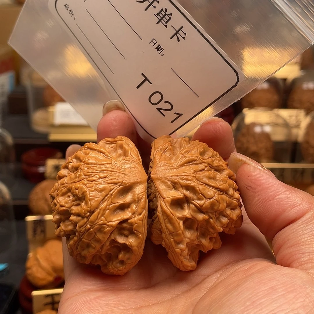 文玩核桃把件明****9蛇王51。021