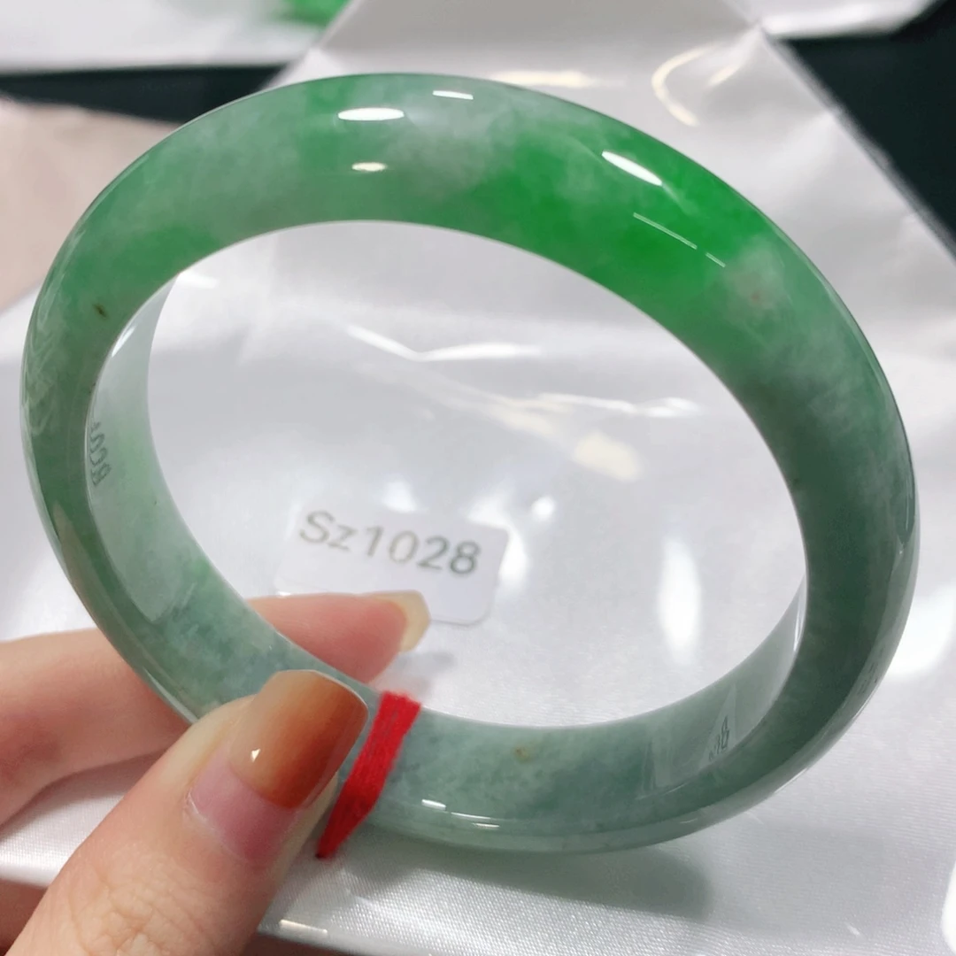 翡翠未镶嵌手镯翡翠手镯 sz1028