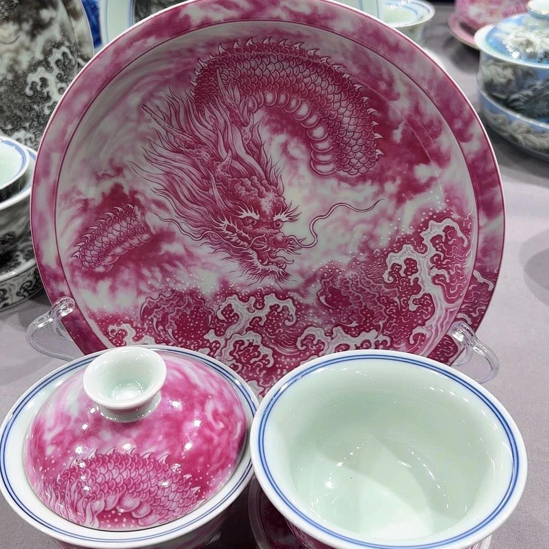 瓷片景德镇瓷器精品展示