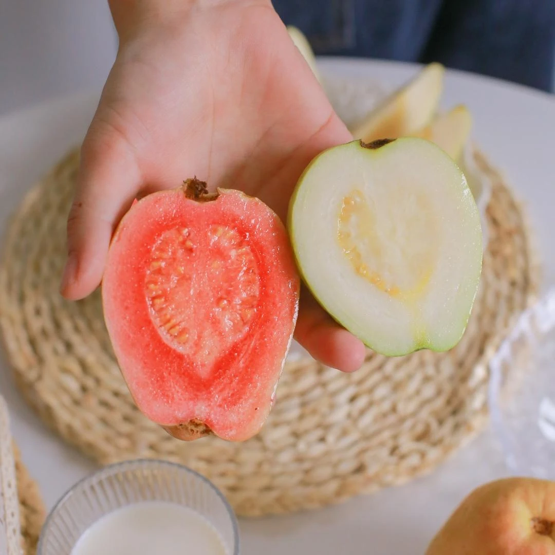 福建番石榴芭乐红心白心双拼芭乐现摘水果3/4.5斤