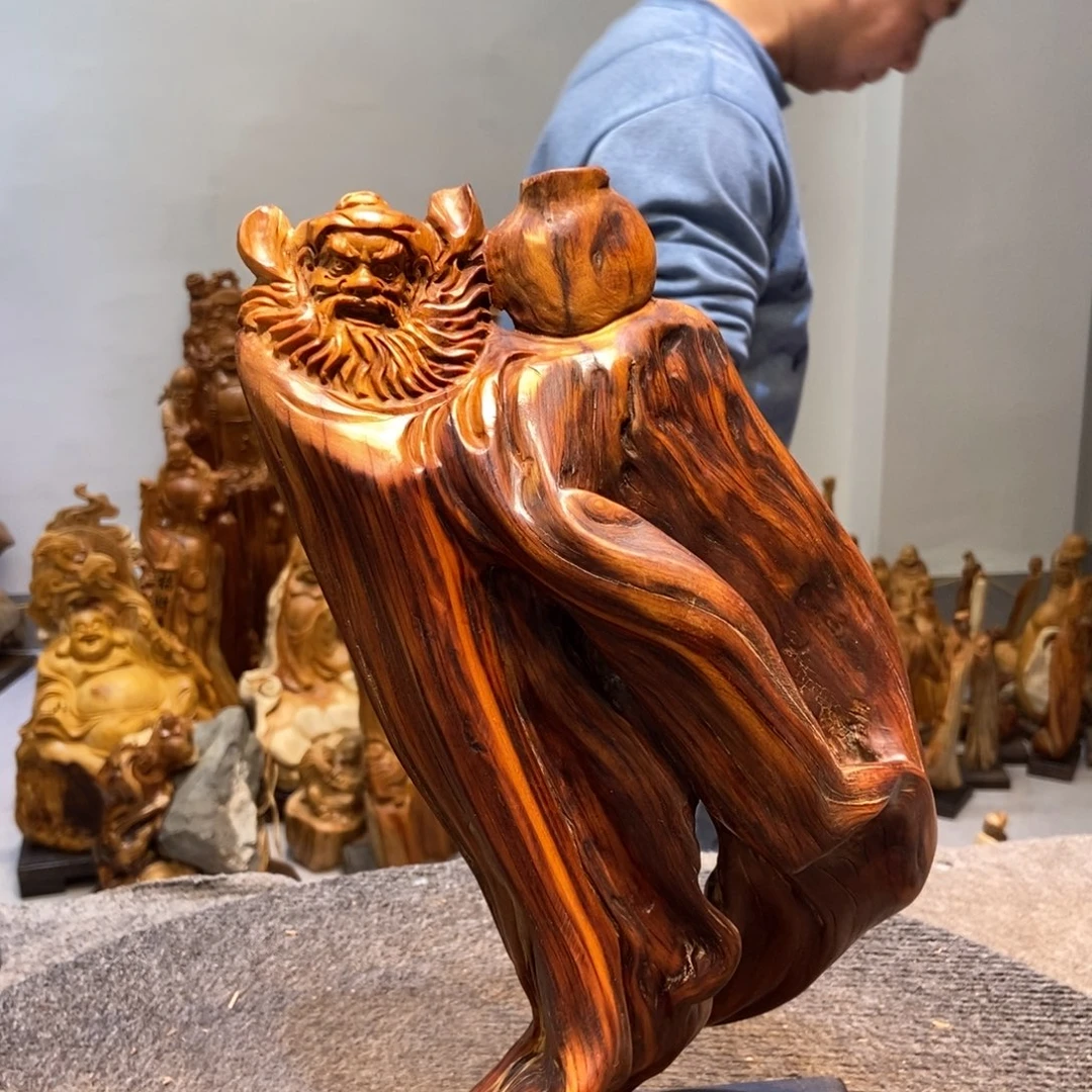 柏木（崖柏）太行崖柏根雕摆件